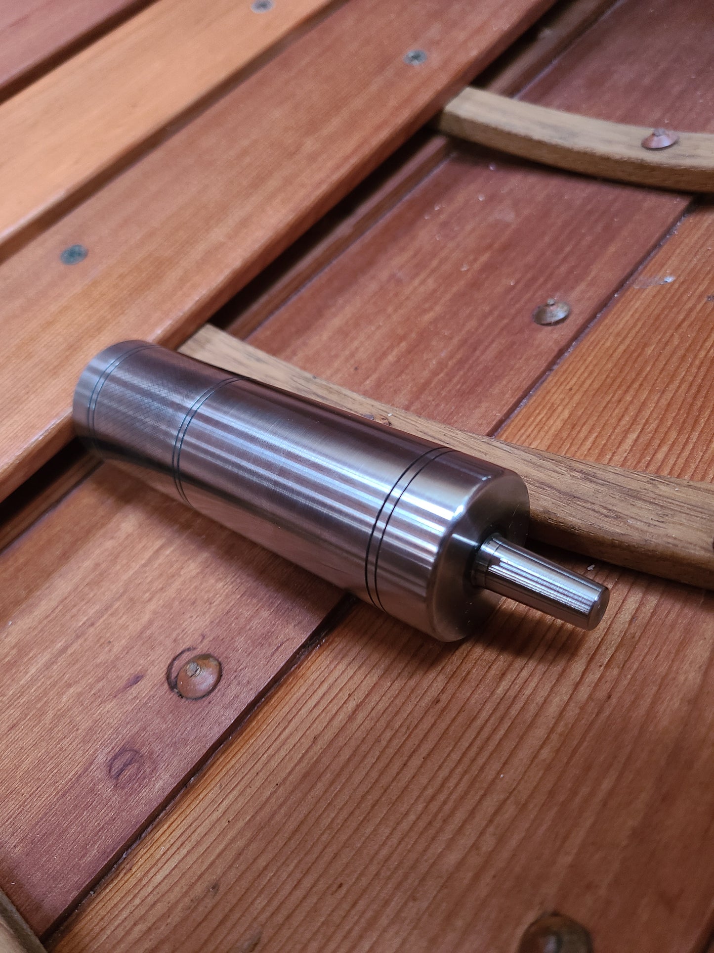 Custom Bucking Iron for Traditional Copper Rivets Used In Wooden Boatbuilding